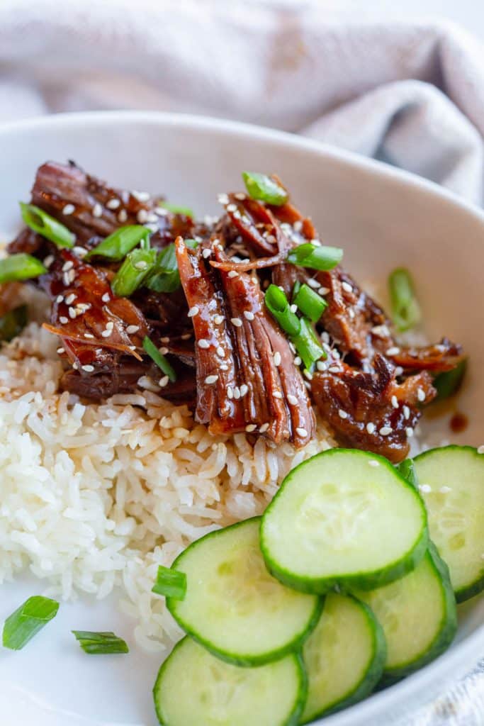 Slow Cooker Japanese BBQ Beef